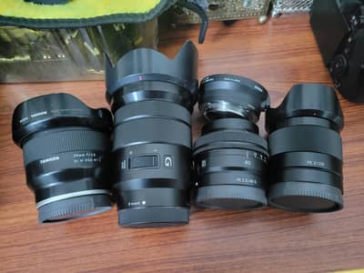 Sony 24-105mm f4 G | Sony 40mm f2.5G | Tamron 24mm | Sony 28mm f2