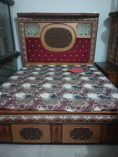 Double bed/Side tables/Dressing table/Sofa