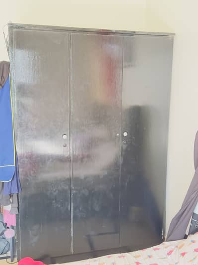 Three door small wardrobe