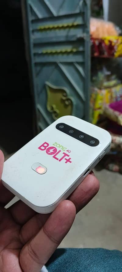Zong 4G Bolt+ wifi For sell