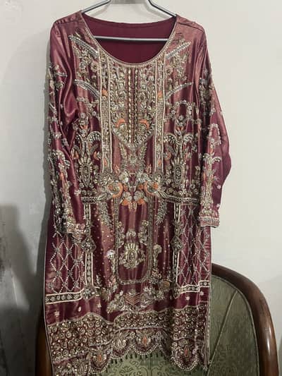 Heavy Work Party Wear Dress