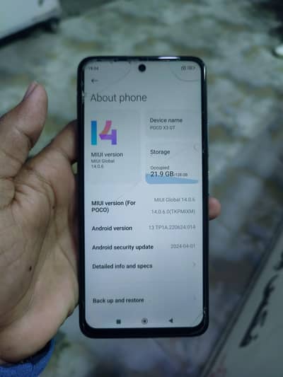 Poco X3 GT 8+8/128 10 By 9 Condition