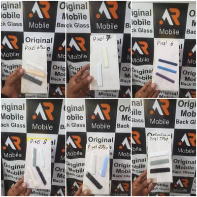 google pixel 6/6pro/7/7pro/8/8pro  upper back glass