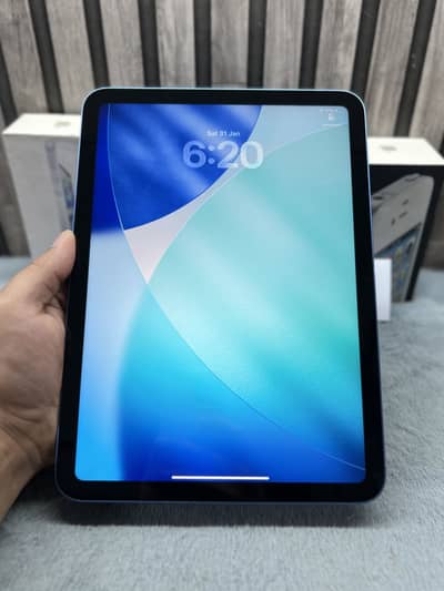 iPad 11 (A16) | 256GB | 27 Cycle | Under Warranty | Blue | Apple iPad