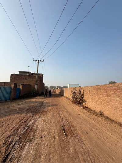 9 Kanal Industurial Land for sale on Multan Road Manga Mandi Lahore