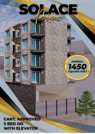 5 Rooms Apartment with West Open & Lift On Installment