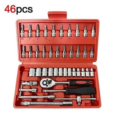 46 pcs stainless steel  tool kit  set