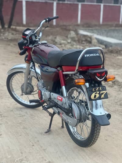 Honda CD70 Islamabad register All okay 03425377286