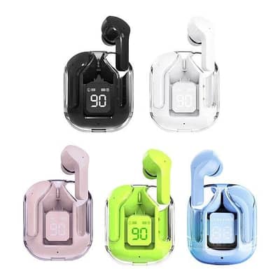 AirPods Air 31 Wireless Transparent Edition – HD Sound & Touch Contro