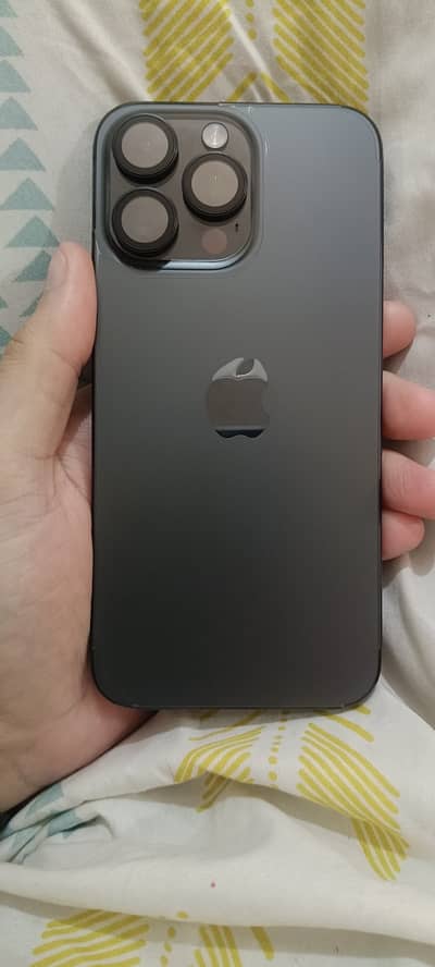 Iphone 15pro max 256gb full box LLA PTA Approved