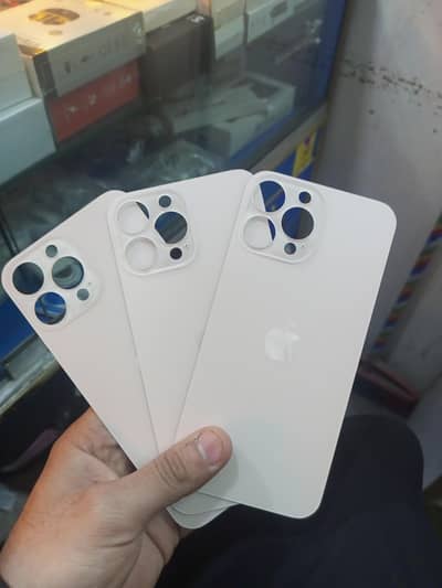 13 Pro Max Golden Back Glass