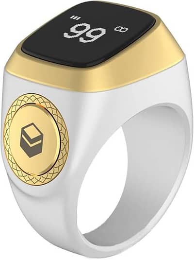Smart Zikr Ring - Digital Tasbeeh Counter with Prayer Reminders