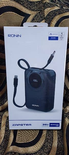 Ronin Zapster 20000mah ultra fast Charging PowerBank