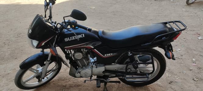 Black Suzuki GD 110