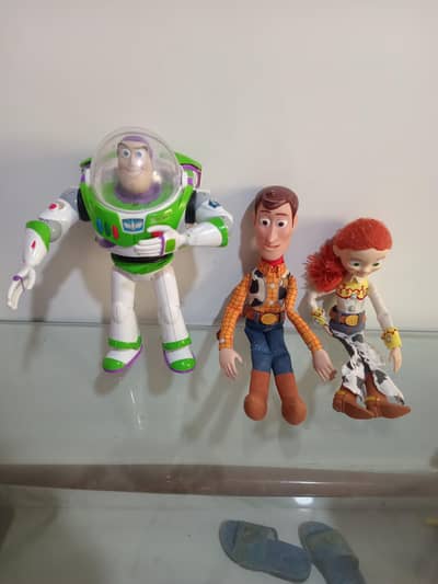 Toy story Buzz Lightyear woody Jessie rex
