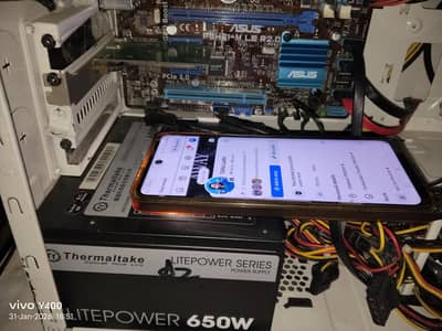 I7 3rd Gen + Asus Motherboard + 8Gb Ram 1600 PSU 650w Thermaltakemhz