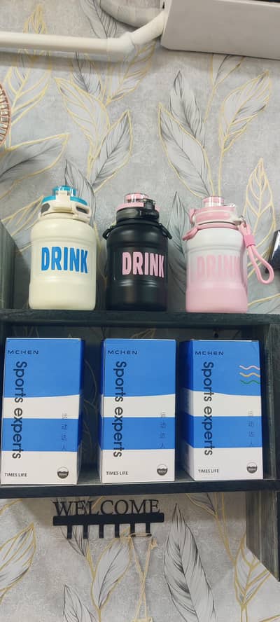 Brand new Sports Experts vacuum insulated water bottle for sale.