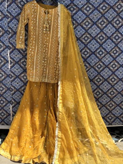 Bridal mehndi dress and more