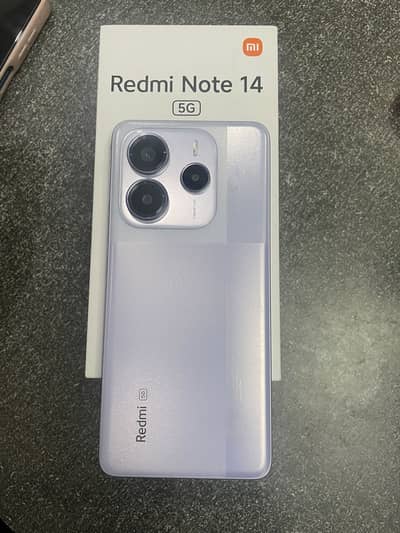 Redmi Note 14 5G | 8GB + 256GB | 10/10 Condition