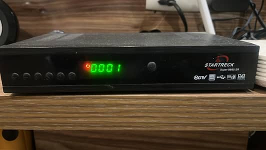 Dish with Star Trek receiver