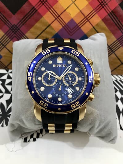 INVICTA-ORIGINAL-NEW WATCH-CHRONOGRAPH-SEIKO CITIZEN CASIO FOSSIL