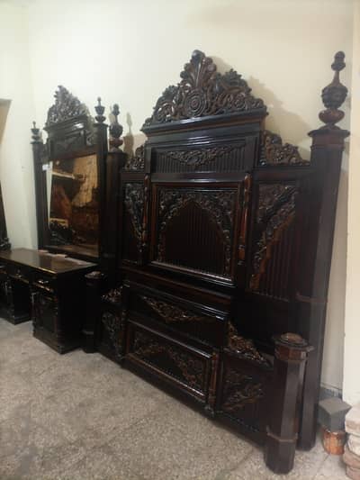 solid wood bed set  chenyouty  2 side table dressing table 5siter sofa