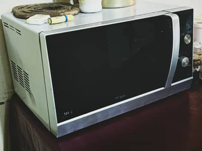 large size microwave for sale working condition