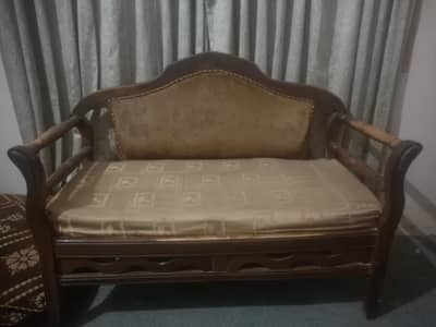 sheesham wood sofa set