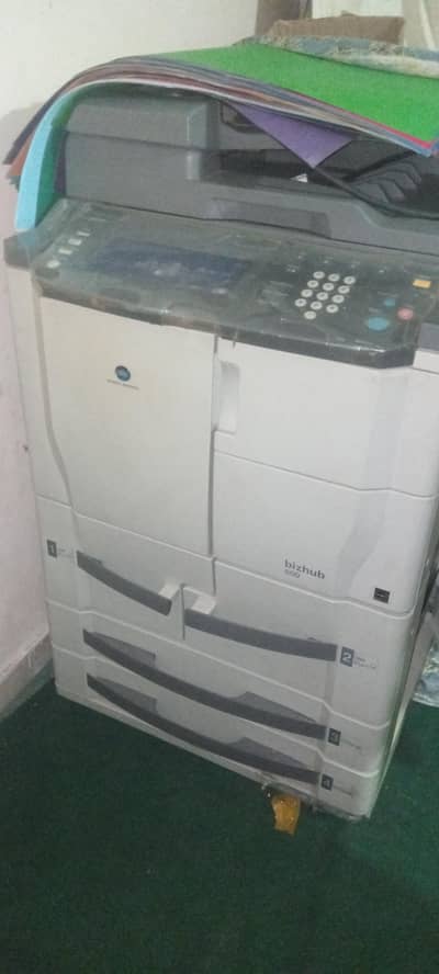 photo state machine bizhub 600