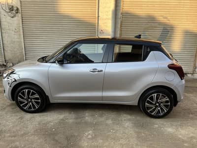 Swift GLX VVT Black Silver Two Tone