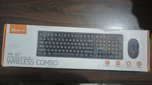 Xtrike Me MK-307 Wireless Combo | 10/10 Condition | Extra Batteries