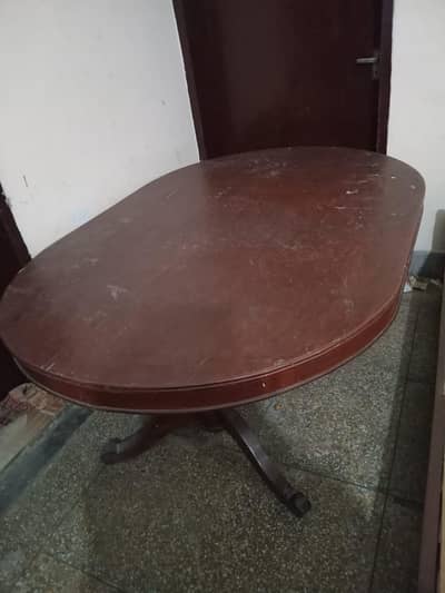 Dining Table with 7 Chairs for sale