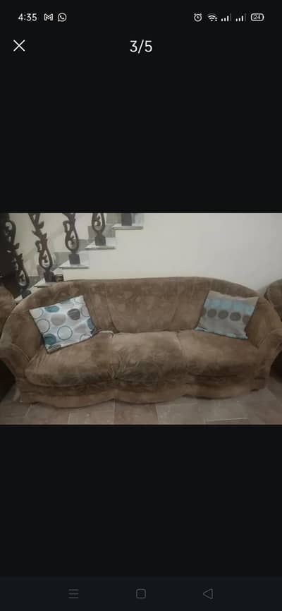 molty foam sofa set
