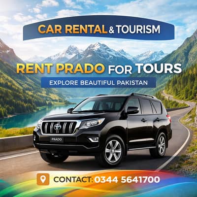 Rent a Prado, Van, Bus, Coach, Car, Highroof, Coaster for rent