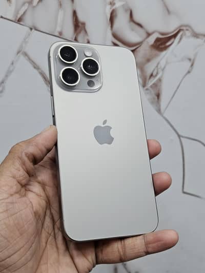 apple iphone 15 pro max 256GB pta approved