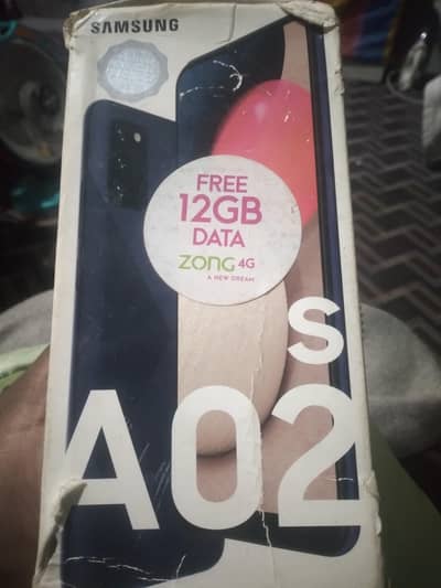 samsung galaxy a02s  with original box 4/64