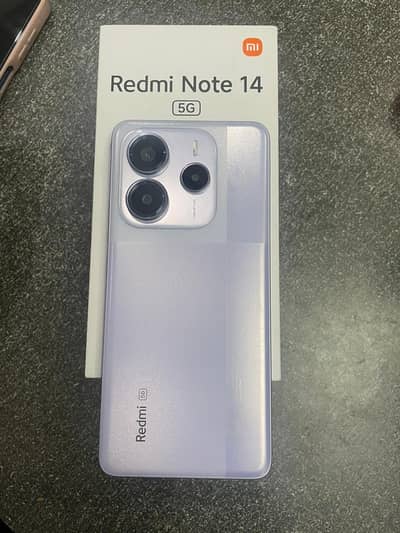 Redmi Note 14 5G | 8GB + 256GB | 10/10 Condition