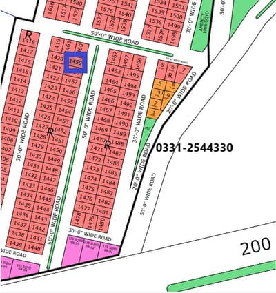PLOT SALE IN NORTH TOWN RESIDENCY PHASE 1 OVERSEAS BLOCK