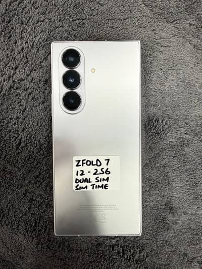 Samsung Galaxy Z Fold 7 12Gb 256Gb silver Physical Dual sim