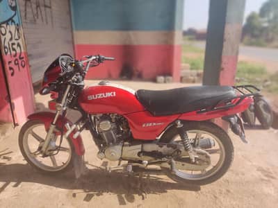 sazuki motorcycle ready tu drive all okee family bike