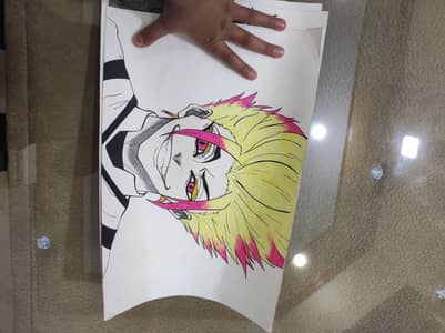 Toji and venom and Ryusei Shidou sketch customise be ho jai gi 