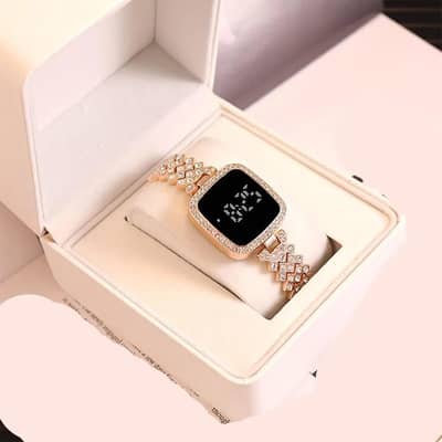Women's Crystal Bracelet Watch