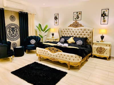 One bed apartment per day available Gulbarga green Islamabad