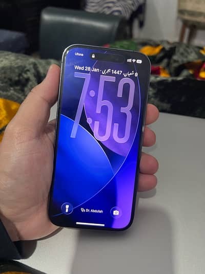 IPHONE 14 PRO | PTA APPROVED | 128 GB | 84% Geniune BH
