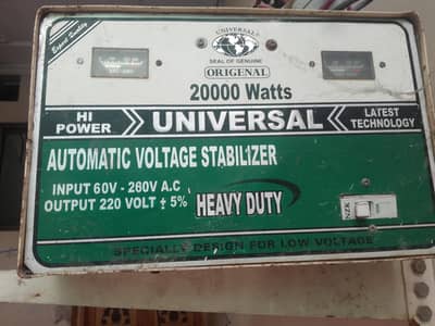 Stabilizer 20000 watt