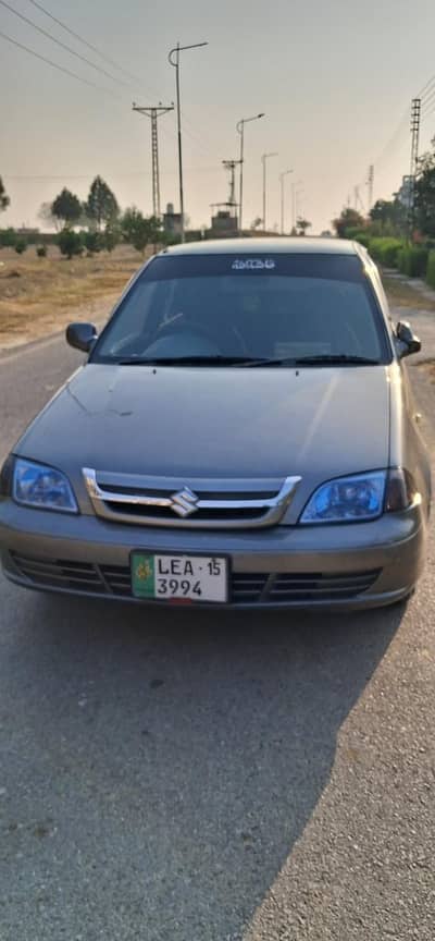 Suzuk Cultus 2014 model registered 2015