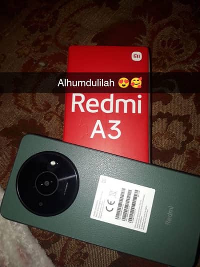 4 Gb ram 64 Gb mamory Redmi A3