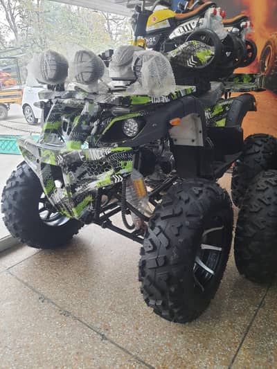 4 × 4 disk 250cc Atv quad 4 wheels delivery all Pakistan