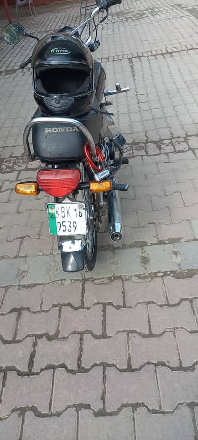 honda cd 70 black color