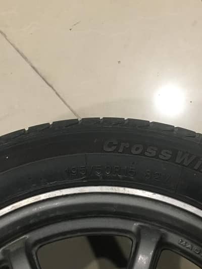 Rims and tyre full set